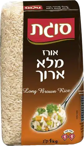 אורז מלא ארוך סוגת