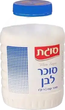 סוכר לבן בצנצנת