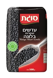 עדשים שחורות בלוגה