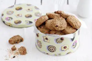 עוגיות גרנולה עם קוקוס וקפה