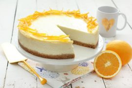 עוגת גבינה תפוזית