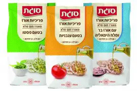 פריכיות אורז בטעמים מבית סוגת