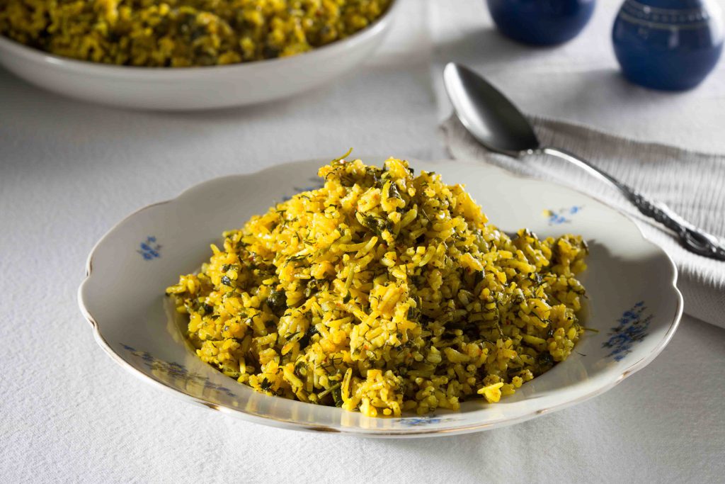 אורז מחשי חגיגי עם עוף ועשבי תיבול - סוגת להכין באהבה