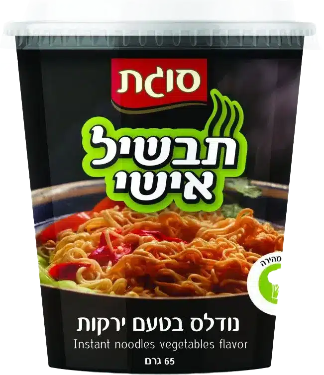 נודלס בטעם ירקות