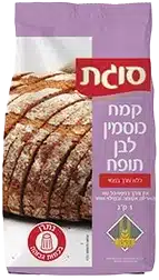 קמח כוסמין לבן תופח ללא צורך בניפוי