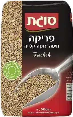 סלט פריקה וירקות טריים