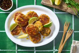 קציצות תירס ועוף אסיאתיות