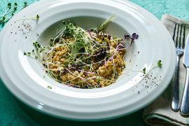 ריזוטו גריסי שיבולת שועל ונבטוטים