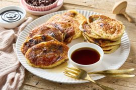 לביבות גבינה ושוקולד צ׳יפס